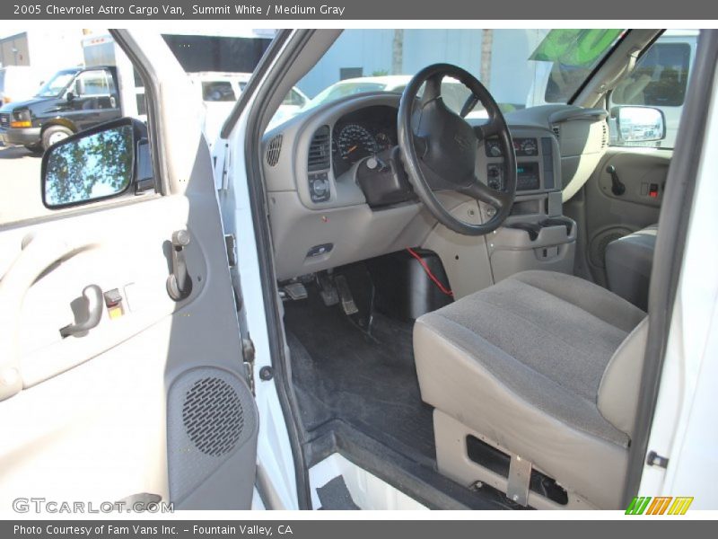 Summit White / Medium Gray 2005 Chevrolet Astro Cargo Van