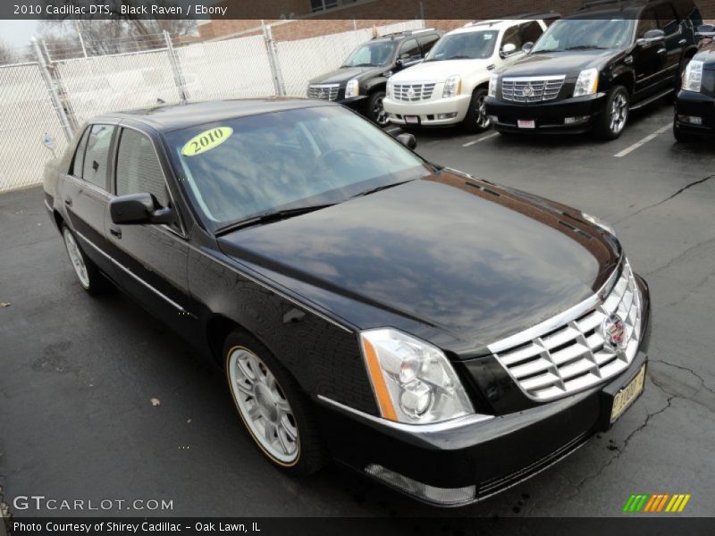 Black Raven / Ebony 2010 Cadillac DTS
