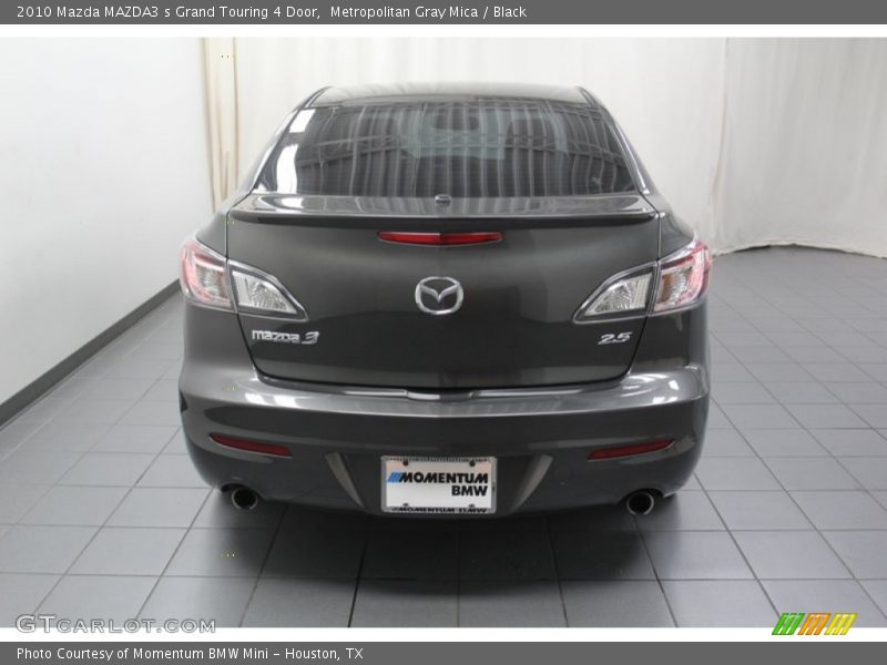 Metropolitan Gray Mica / Black 2010 Mazda MAZDA3 s Grand Touring 4 Door