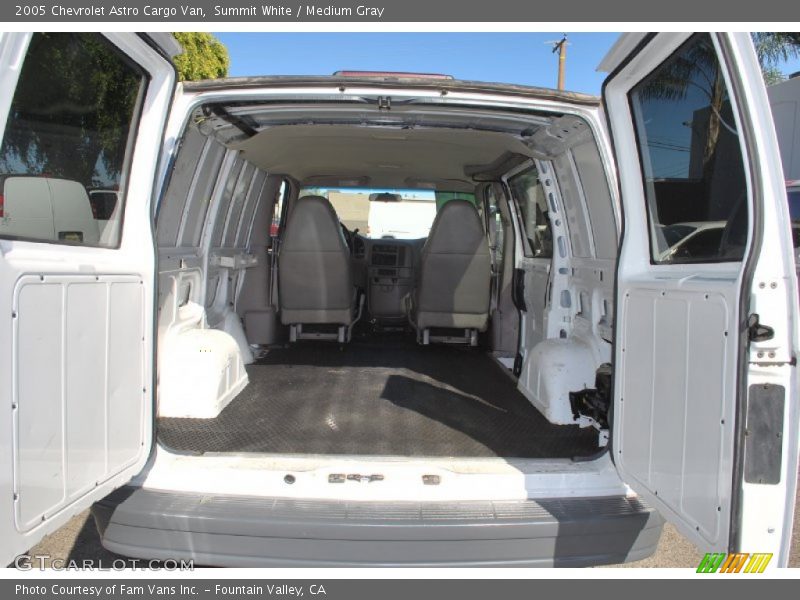Summit White / Medium Gray 2005 Chevrolet Astro Cargo Van