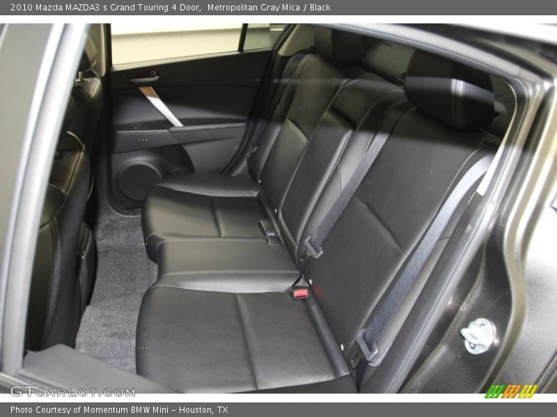 Metropolitan Gray Mica / Black 2010 Mazda MAZDA3 s Grand Touring 4 Door