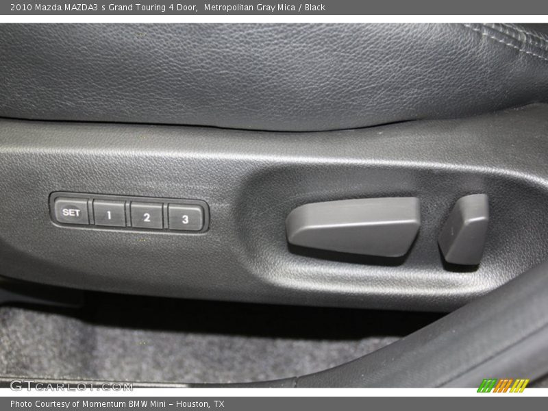 Metropolitan Gray Mica / Black 2010 Mazda MAZDA3 s Grand Touring 4 Door