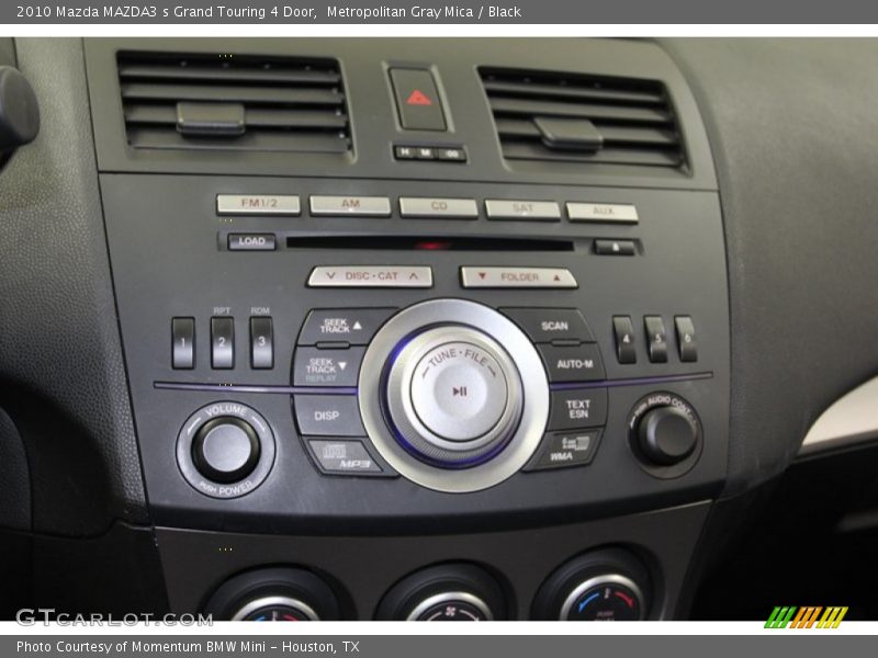 Metropolitan Gray Mica / Black 2010 Mazda MAZDA3 s Grand Touring 4 Door