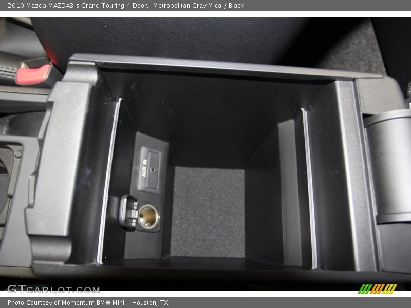 Metropolitan Gray Mica / Black 2010 Mazda MAZDA3 s Grand Touring 4 Door