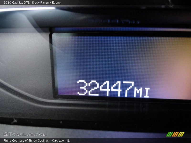 Black Raven / Ebony 2010 Cadillac DTS