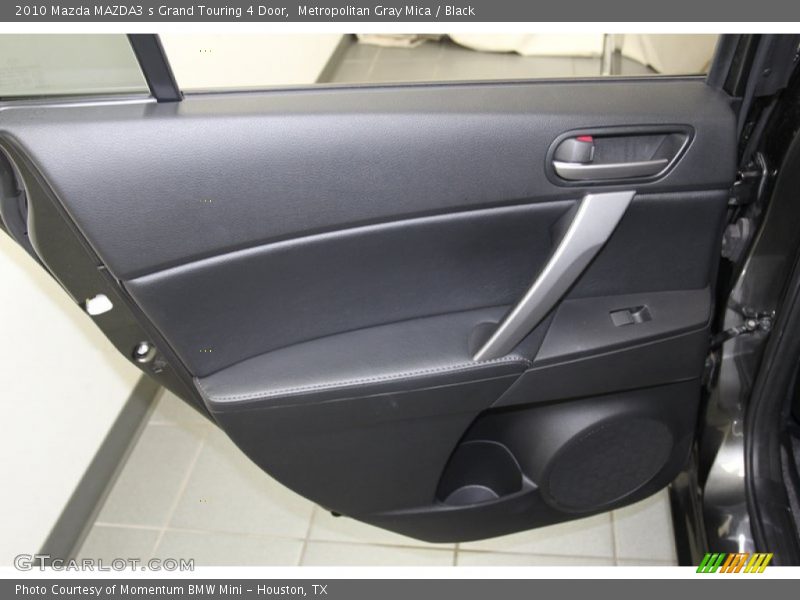Metropolitan Gray Mica / Black 2010 Mazda MAZDA3 s Grand Touring 4 Door