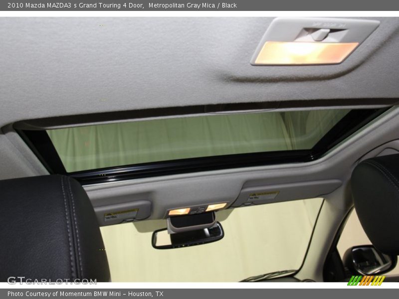 Metropolitan Gray Mica / Black 2010 Mazda MAZDA3 s Grand Touring 4 Door