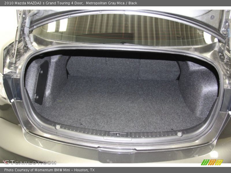 Metropolitan Gray Mica / Black 2010 Mazda MAZDA3 s Grand Touring 4 Door