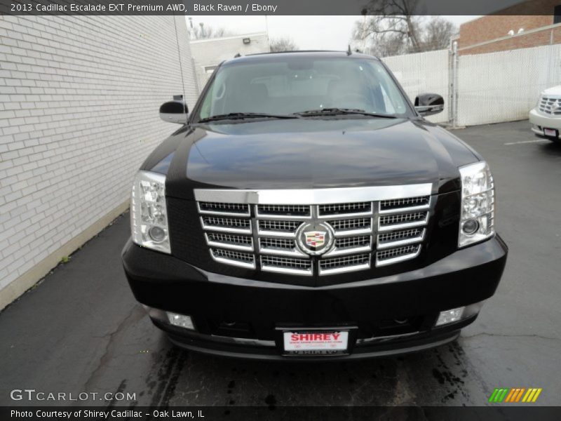 Black Raven / Ebony 2013 Cadillac Escalade EXT Premium AWD