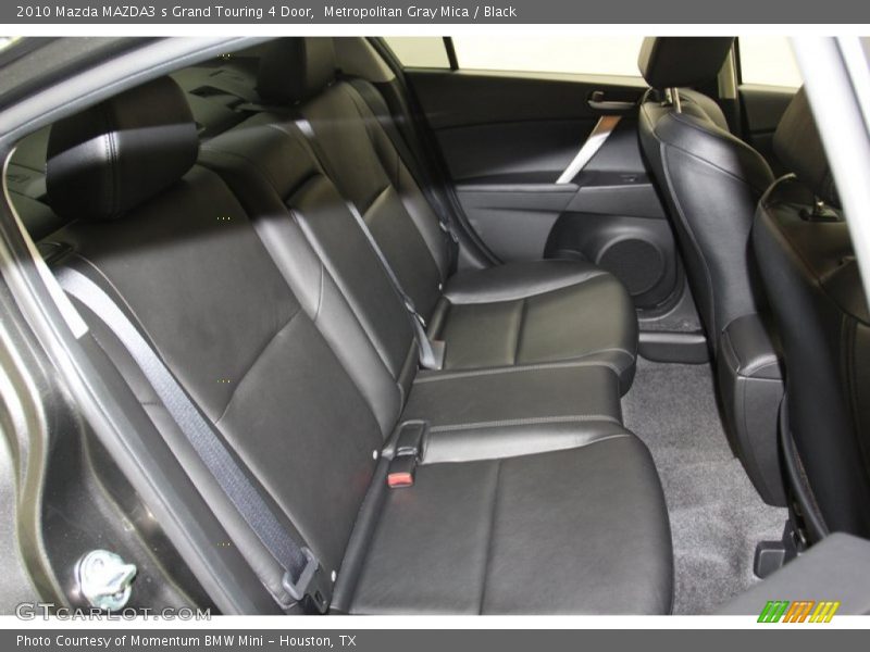 Metropolitan Gray Mica / Black 2010 Mazda MAZDA3 s Grand Touring 4 Door