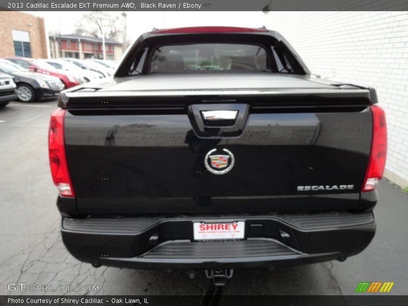 Black Raven / Ebony 2013 Cadillac Escalade EXT Premium AWD