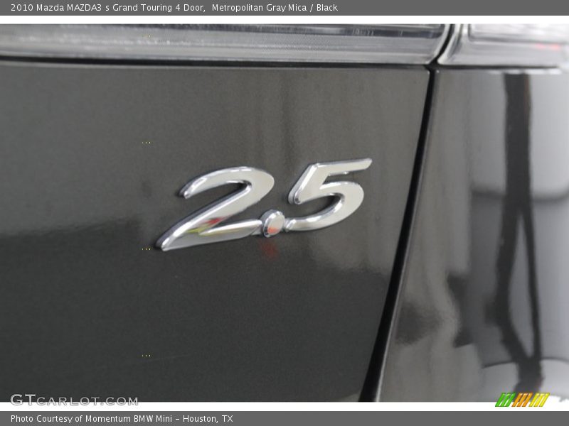 Metropolitan Gray Mica / Black 2010 Mazda MAZDA3 s Grand Touring 4 Door