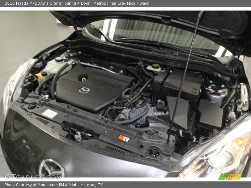 Metropolitan Gray Mica / Black 2010 Mazda MAZDA3 s Grand Touring 4 Door