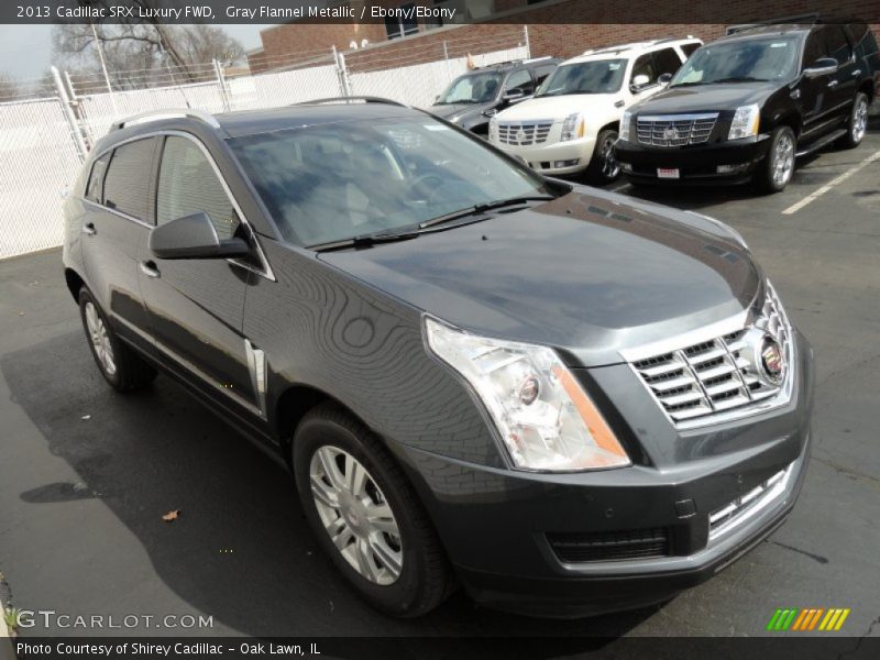 Gray Flannel Metallic / Ebony/Ebony 2013 Cadillac SRX Luxury FWD