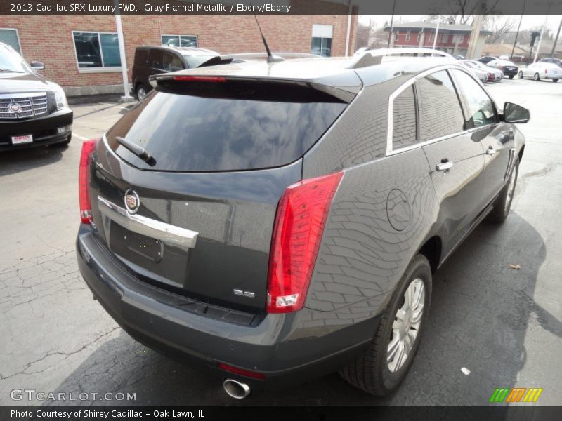Gray Flannel Metallic / Ebony/Ebony 2013 Cadillac SRX Luxury FWD