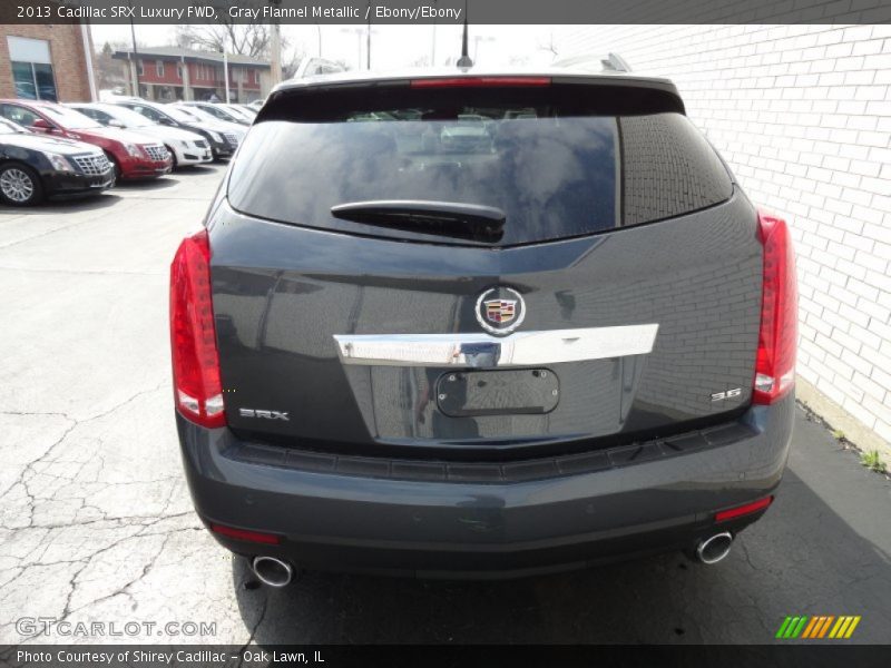 Gray Flannel Metallic / Ebony/Ebony 2013 Cadillac SRX Luxury FWD