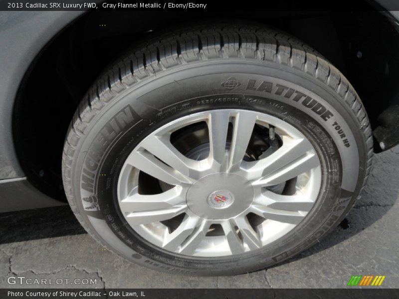 Gray Flannel Metallic / Ebony/Ebony 2013 Cadillac SRX Luxury FWD