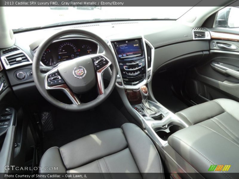 Ebony/Ebony Interior - 2013 SRX Luxury FWD 
