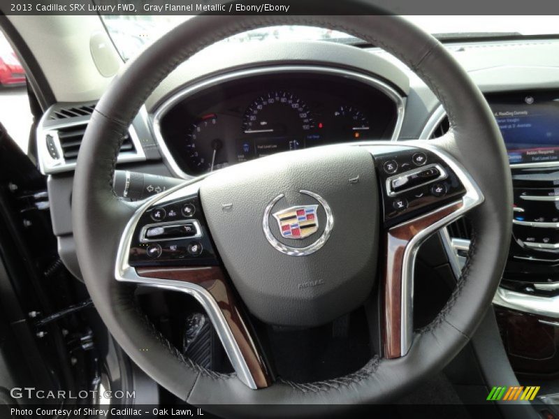 Gray Flannel Metallic / Ebony/Ebony 2013 Cadillac SRX Luxury FWD