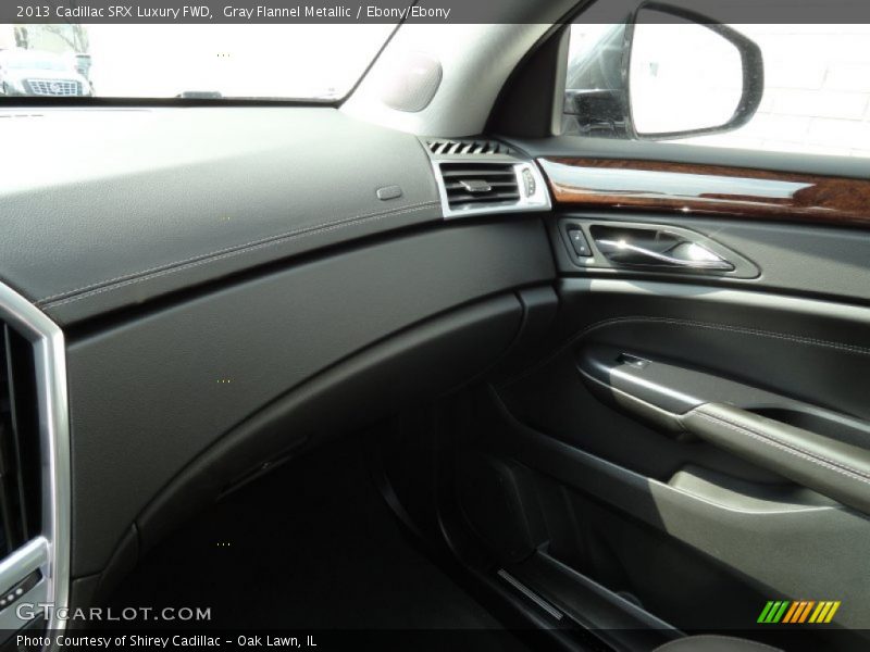 Gray Flannel Metallic / Ebony/Ebony 2013 Cadillac SRX Luxury FWD