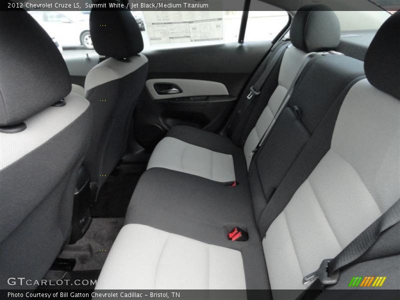 Summit White / Jet Black/Medium Titanium 2012 Chevrolet Cruze LS