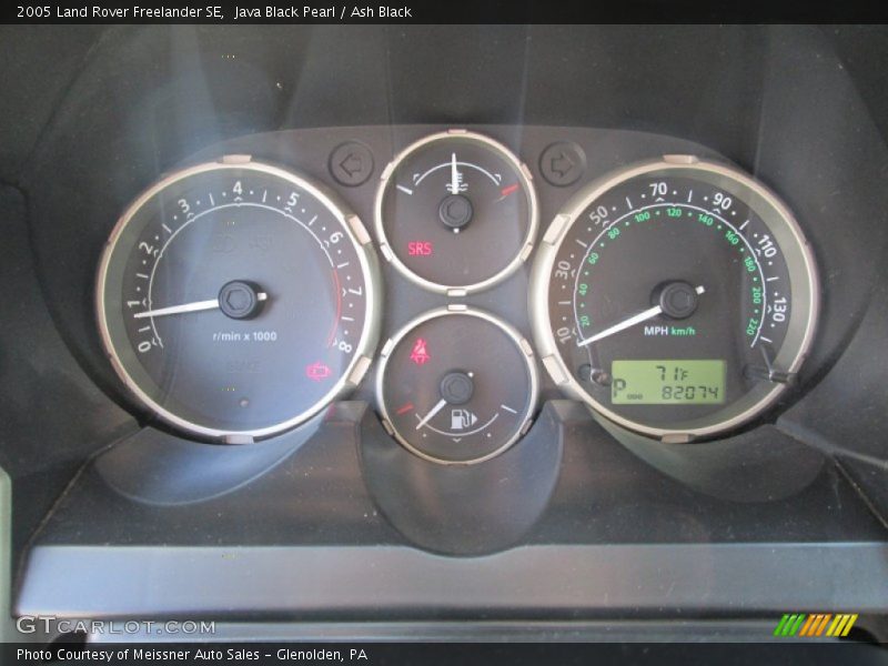 Java Black Pearl / Ash Black 2005 Land Rover Freelander SE