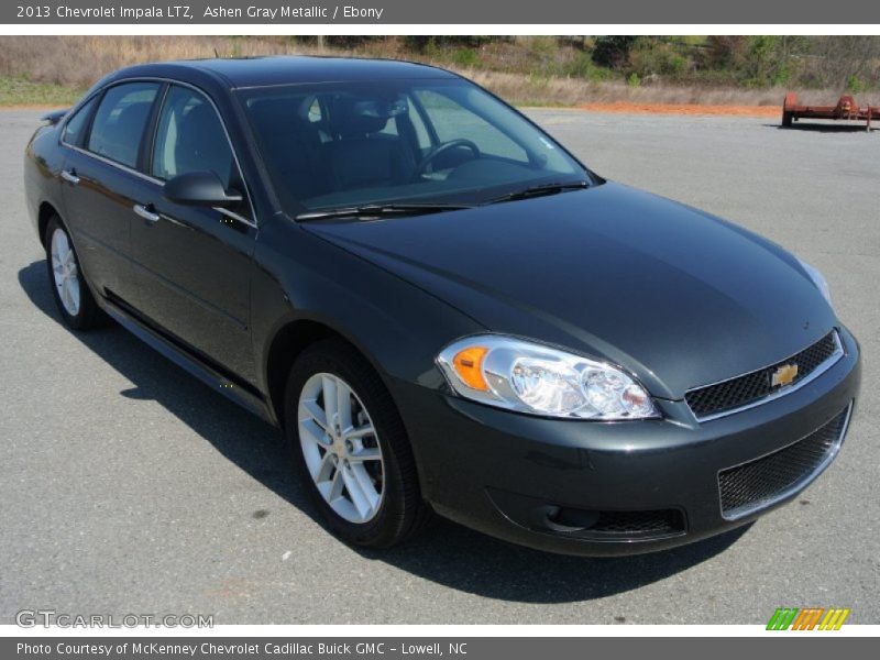 Ashen Gray Metallic / Ebony 2013 Chevrolet Impala LTZ