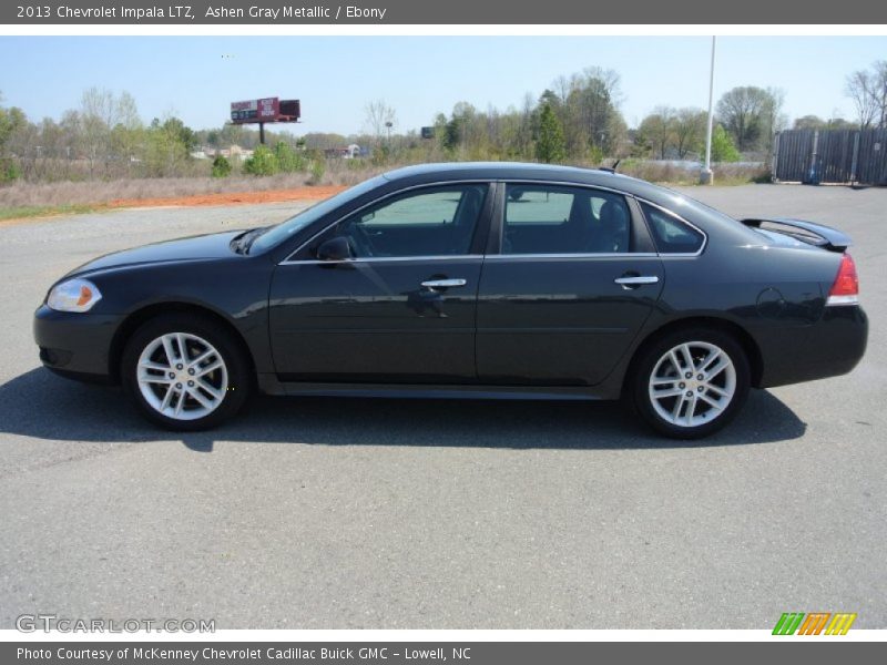 Ashen Gray Metallic / Ebony 2013 Chevrolet Impala LTZ