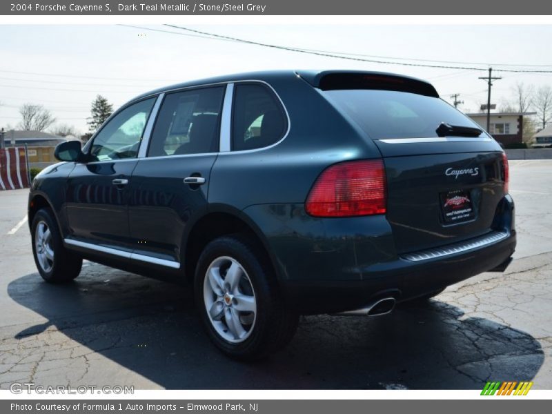 Dark Teal Metallic / Stone/Steel Grey 2004 Porsche Cayenne S