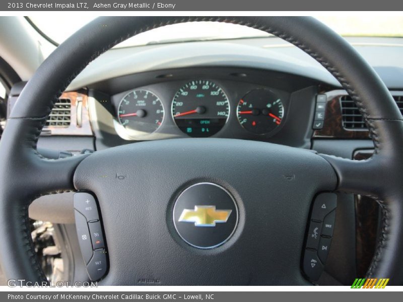 Ashen Gray Metallic / Ebony 2013 Chevrolet Impala LTZ