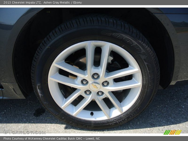 Ashen Gray Metallic / Ebony 2013 Chevrolet Impala LTZ