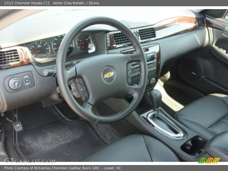 Ashen Gray Metallic / Ebony 2013 Chevrolet Impala LTZ