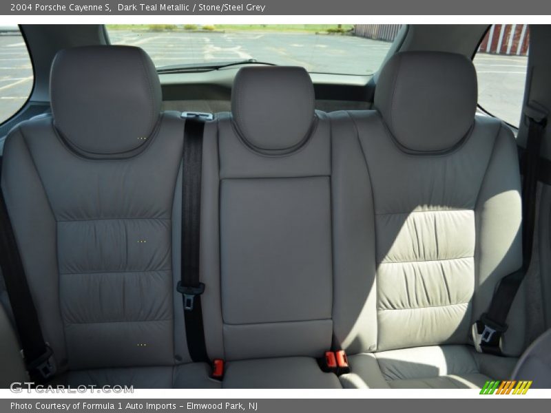 Dark Teal Metallic / Stone/Steel Grey 2004 Porsche Cayenne S