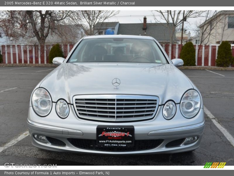 Brilliant Silver Metallic / Charcoal 2005 Mercedes-Benz E 320 4Matic Sedan