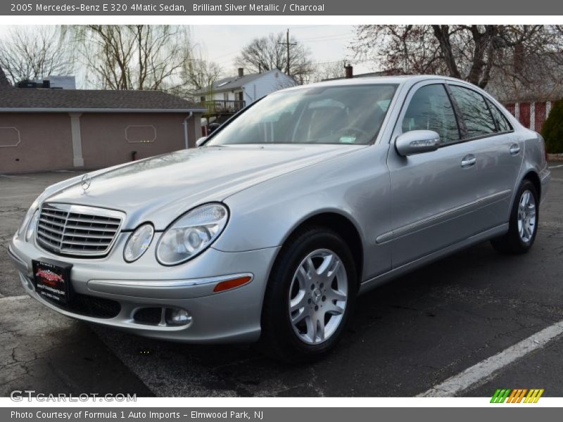 Brilliant Silver Metallic / Charcoal 2005 Mercedes-Benz E 320 4Matic Sedan