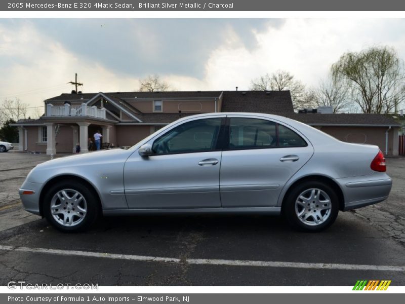 Brilliant Silver Metallic / Charcoal 2005 Mercedes-Benz E 320 4Matic Sedan