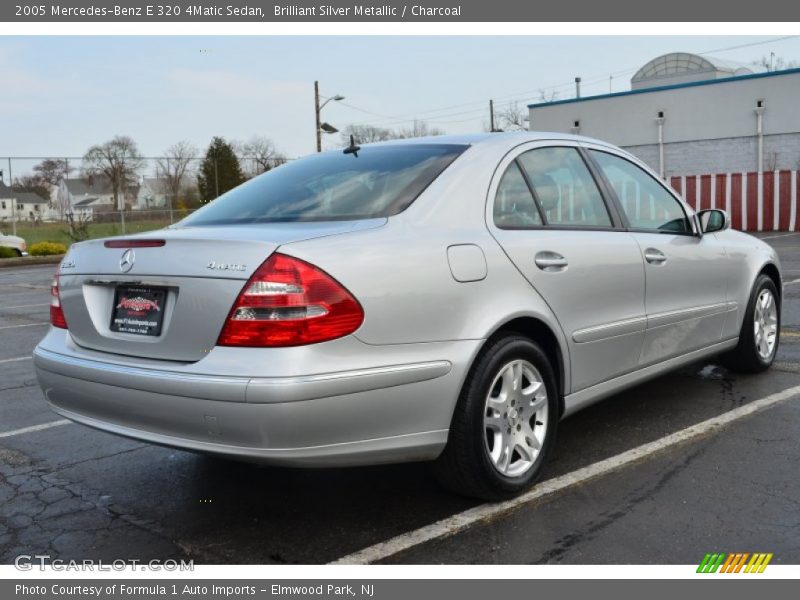 Brilliant Silver Metallic / Charcoal 2005 Mercedes-Benz E 320 4Matic Sedan