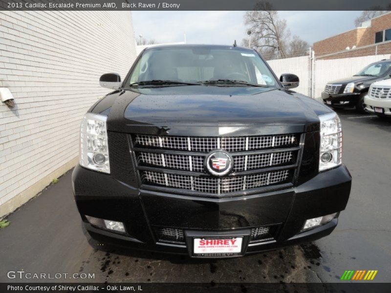 Black Raven / Ebony 2013 Cadillac Escalade Premium AWD