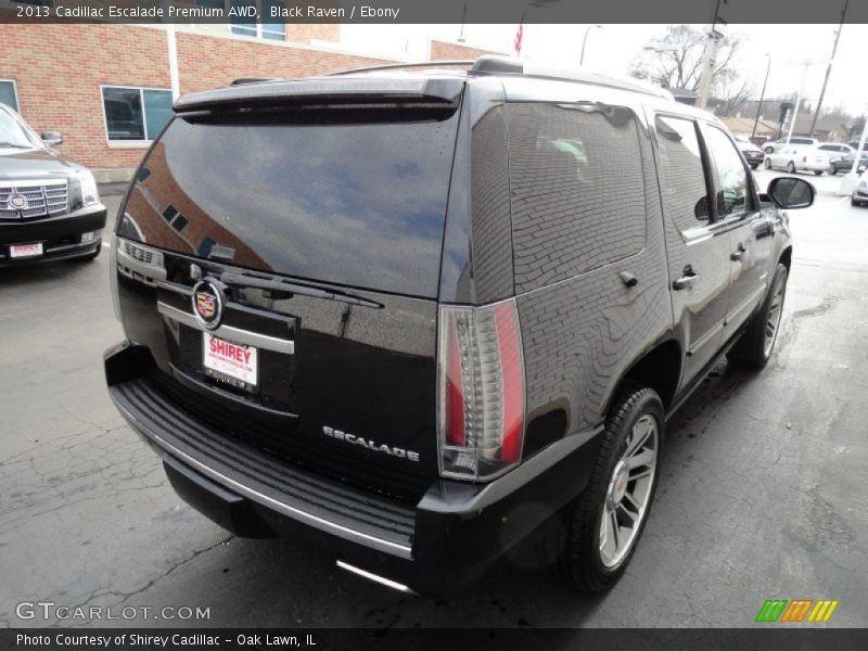 Black Raven / Ebony 2013 Cadillac Escalade Premium AWD