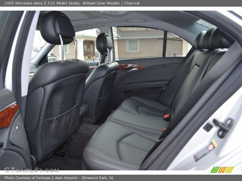 Rear Seat of 2005 E 320 4Matic Sedan