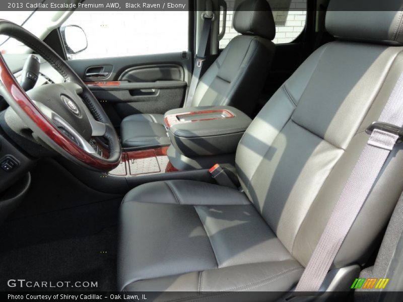  2013 Escalade Premium AWD Ebony Interior