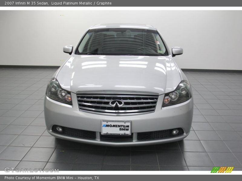 Liquid Platinum Metallic / Graphite 2007 Infiniti M 35 Sedan