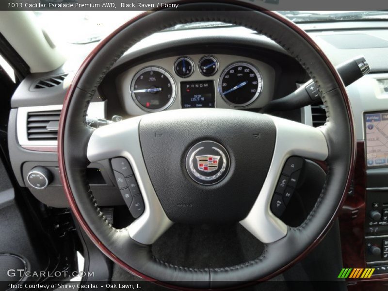 2013 Escalade Premium AWD Steering Wheel