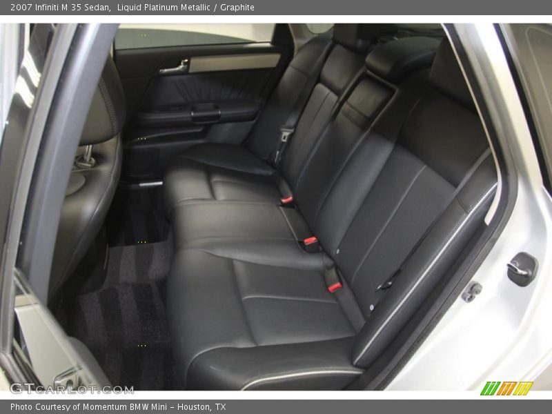 Liquid Platinum Metallic / Graphite 2007 Infiniti M 35 Sedan