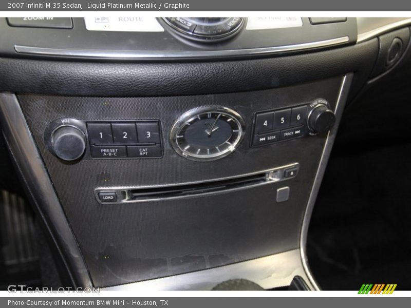 Liquid Platinum Metallic / Graphite 2007 Infiniti M 35 Sedan