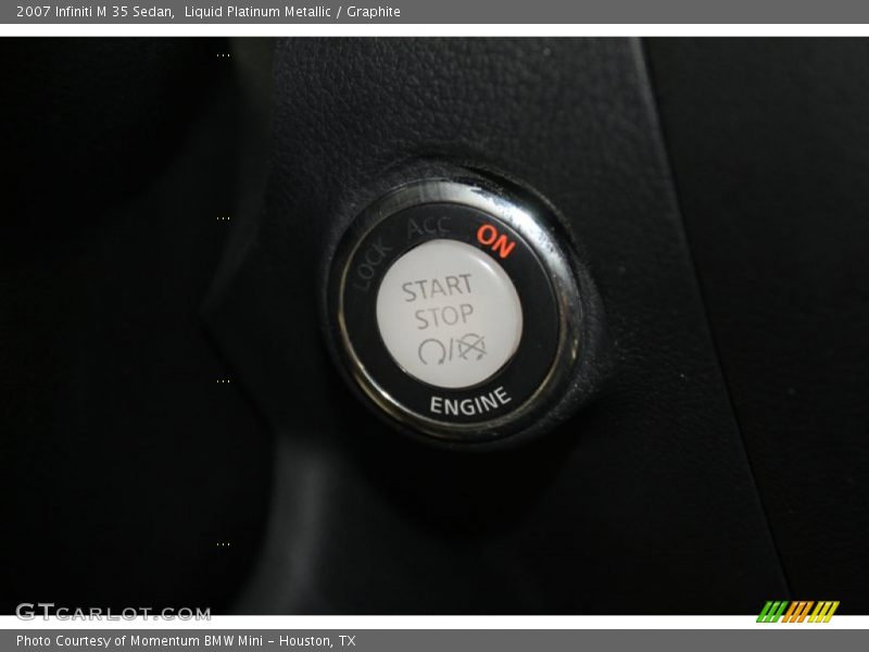 Liquid Platinum Metallic / Graphite 2007 Infiniti M 35 Sedan