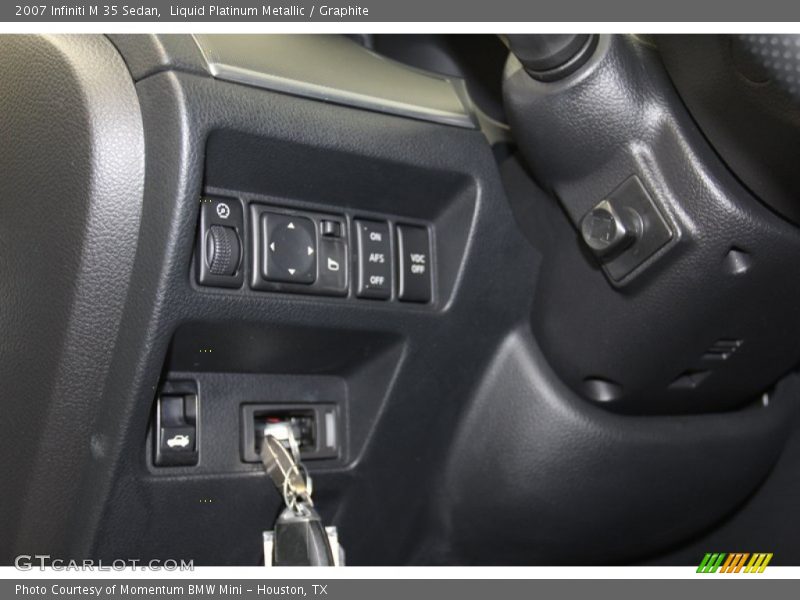 Liquid Platinum Metallic / Graphite 2007 Infiniti M 35 Sedan