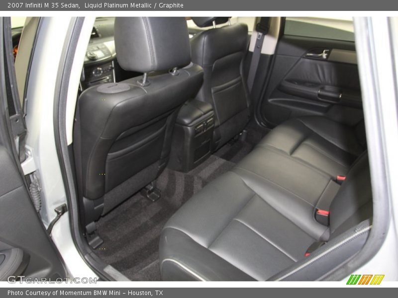 Liquid Platinum Metallic / Graphite 2007 Infiniti M 35 Sedan