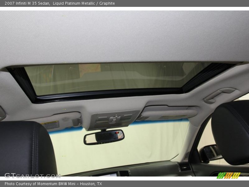 Liquid Platinum Metallic / Graphite 2007 Infiniti M 35 Sedan