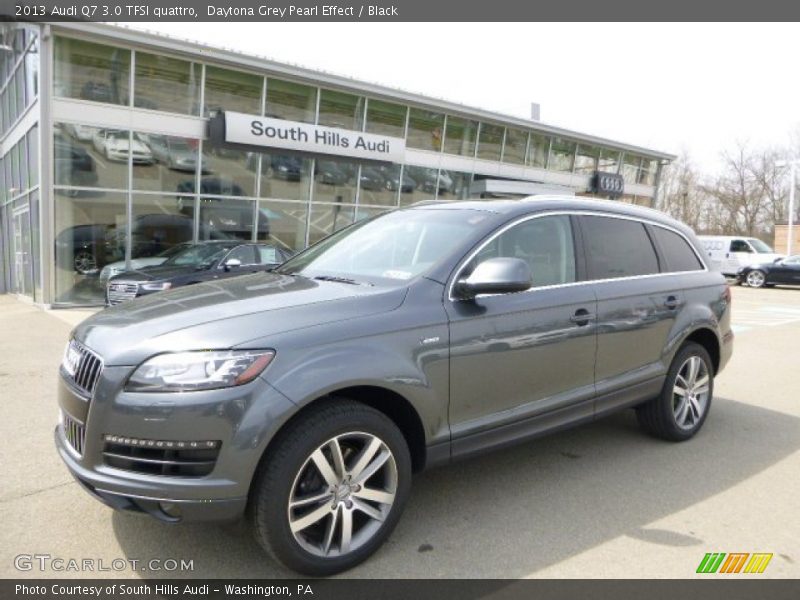 Daytona Grey Pearl Effect / Black 2013 Audi Q7 3.0 TFSI quattro